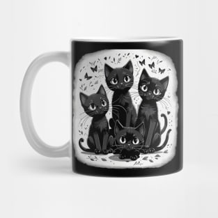 Lovely black cats Mug